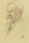 Joseph E.Southall Study for Portrait of Henry W Nevinson LLD.LittD painting
